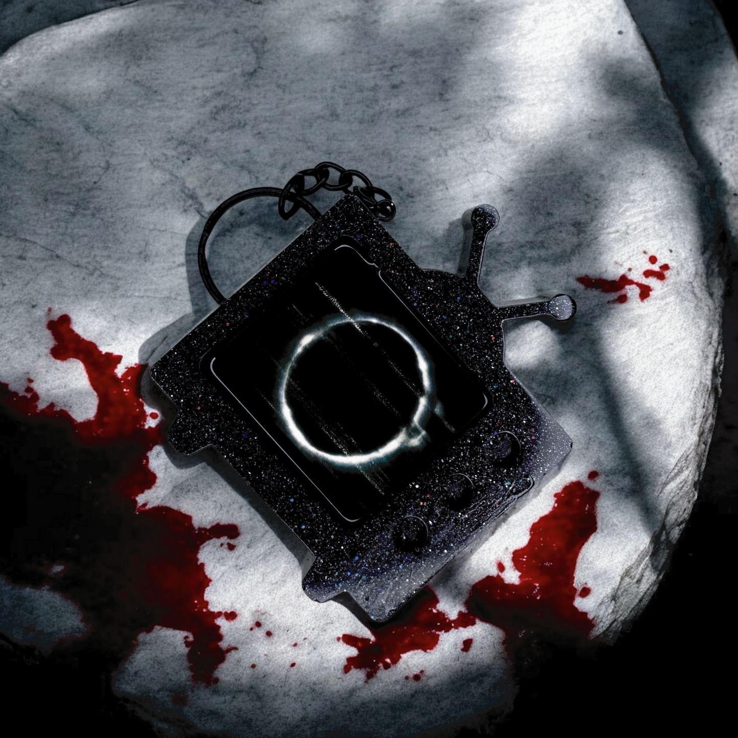 The Ring TV Keychain