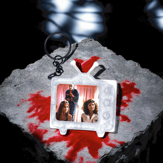 Slumber Party Massacre TV Keychain