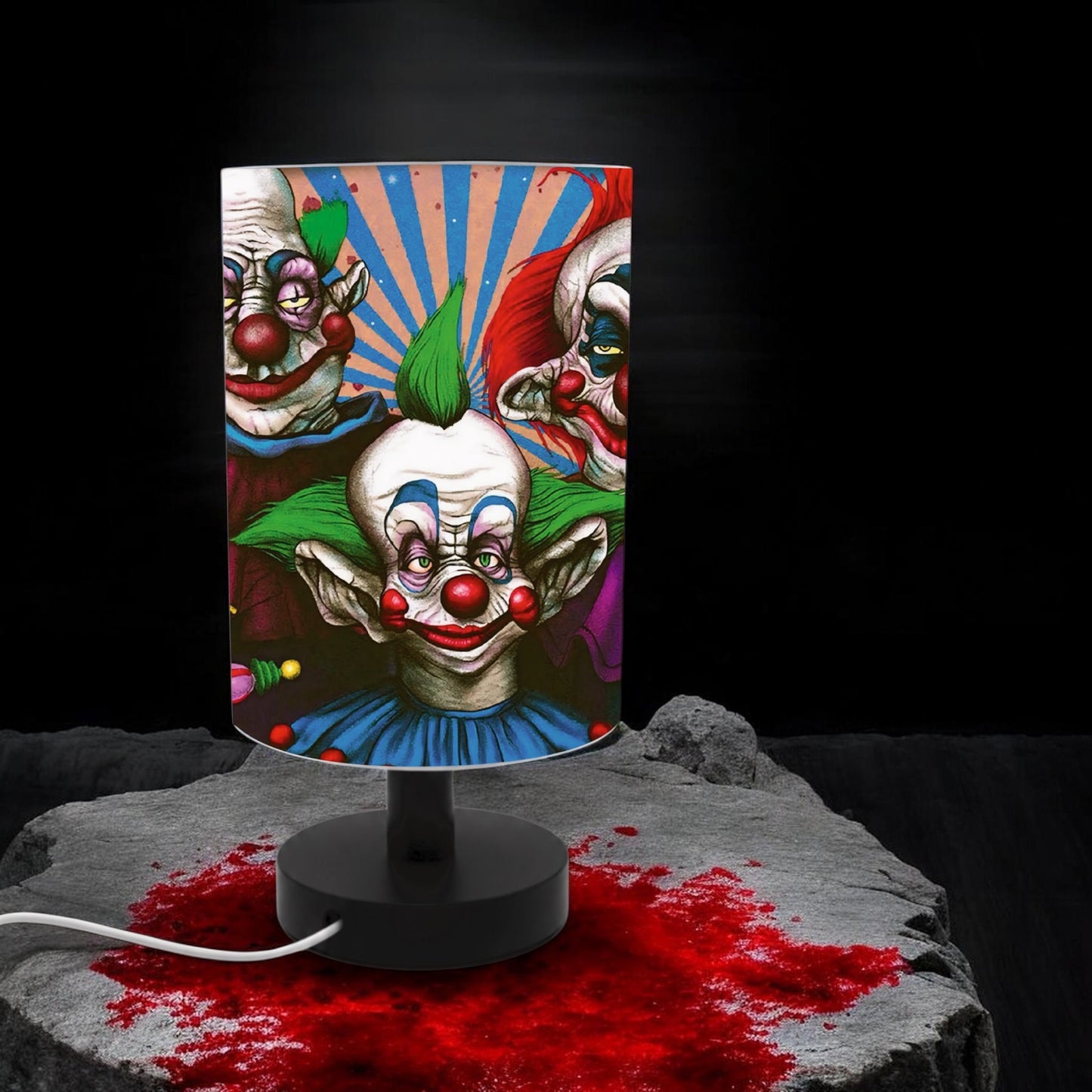 Killer Klowns From Outer Space Table Lamp