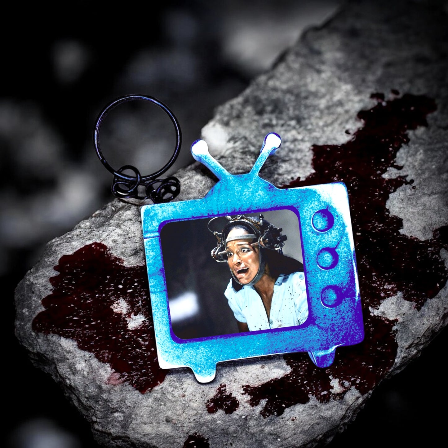Saw VI Simone TV Keychain