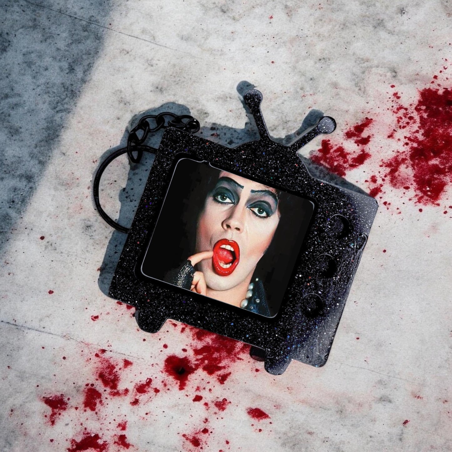 Rocky Horror TV Keychain