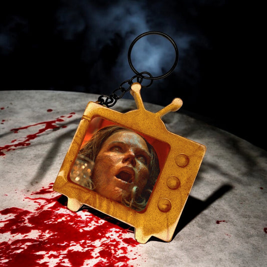 Thanksgiving TV Keychain