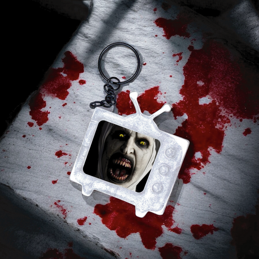 The Nun TV Keychain