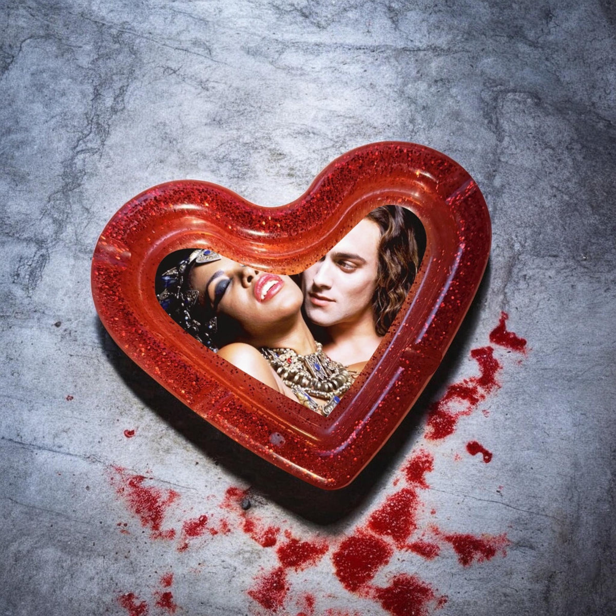 Queen of The Damned Heart Shaped Ashtray