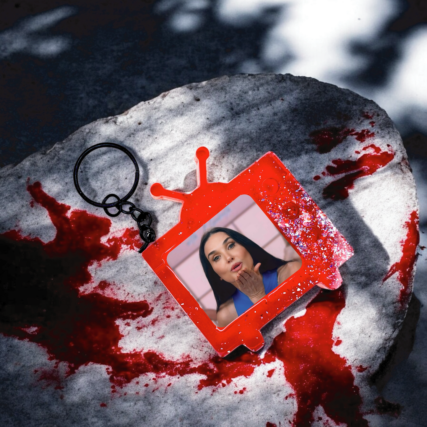 The Substance Elisabeth TV Keychain