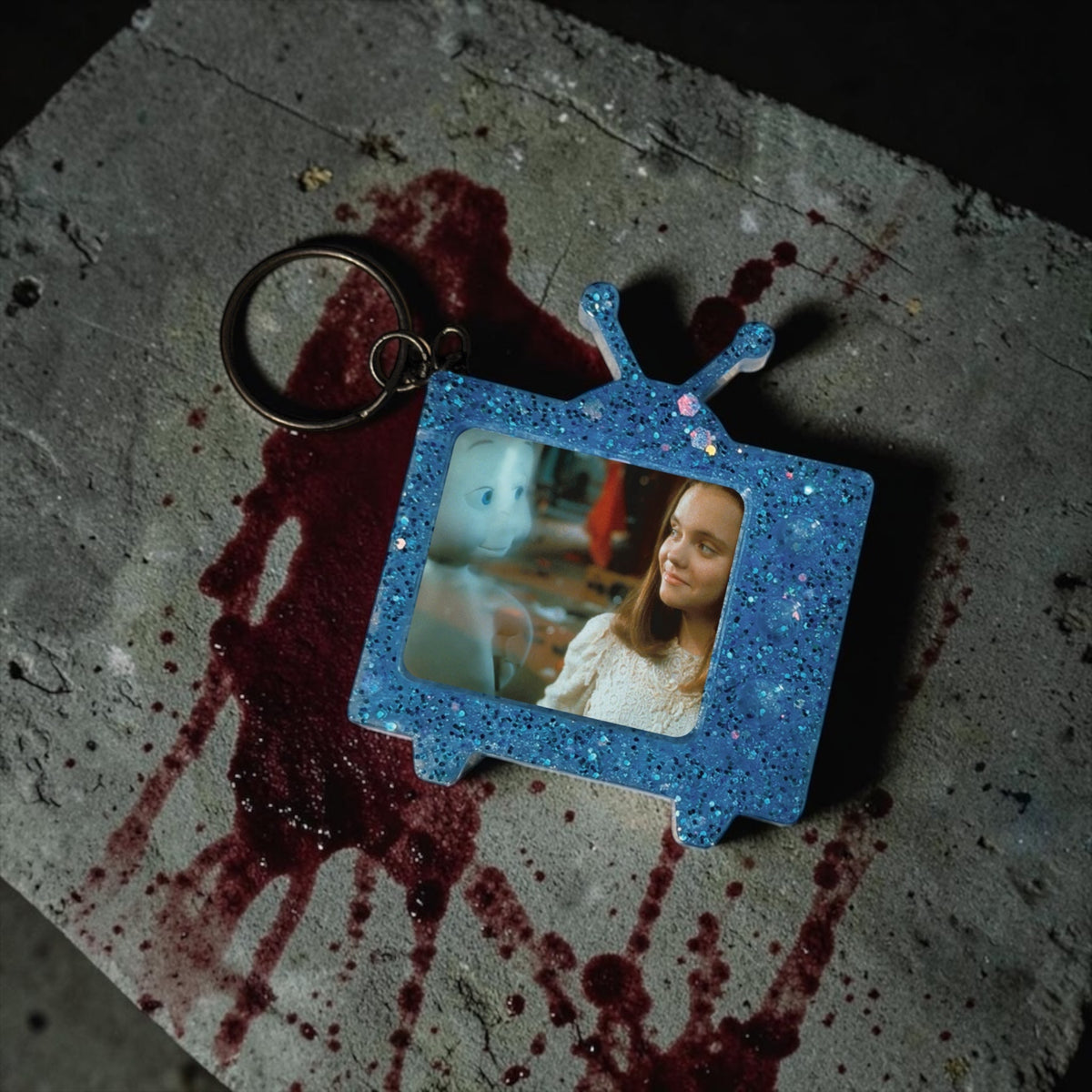 Casper TV Keychain