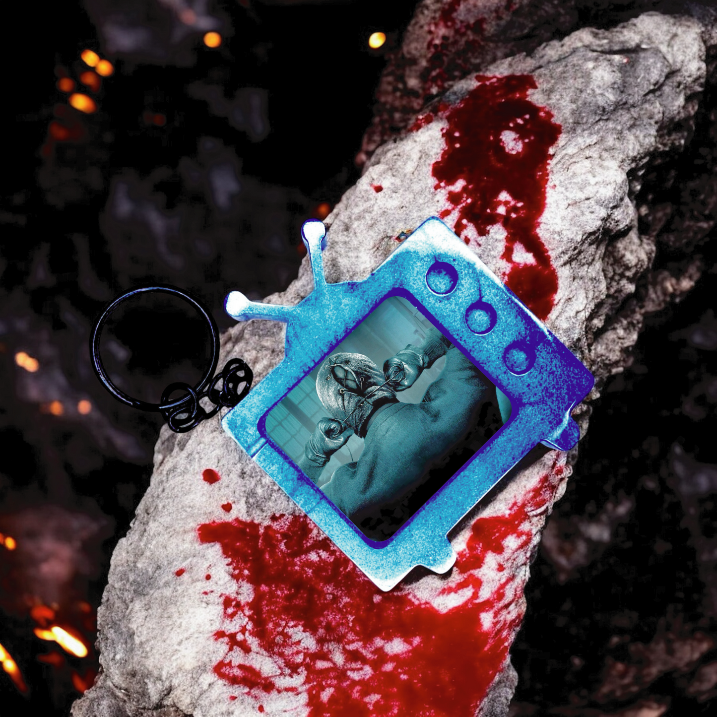 The Collector TV Keychain