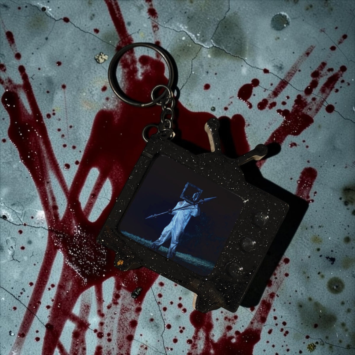 Camp Miasma TV Keychain