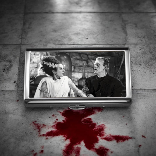 Frankenstein & Bride Cigarette Case