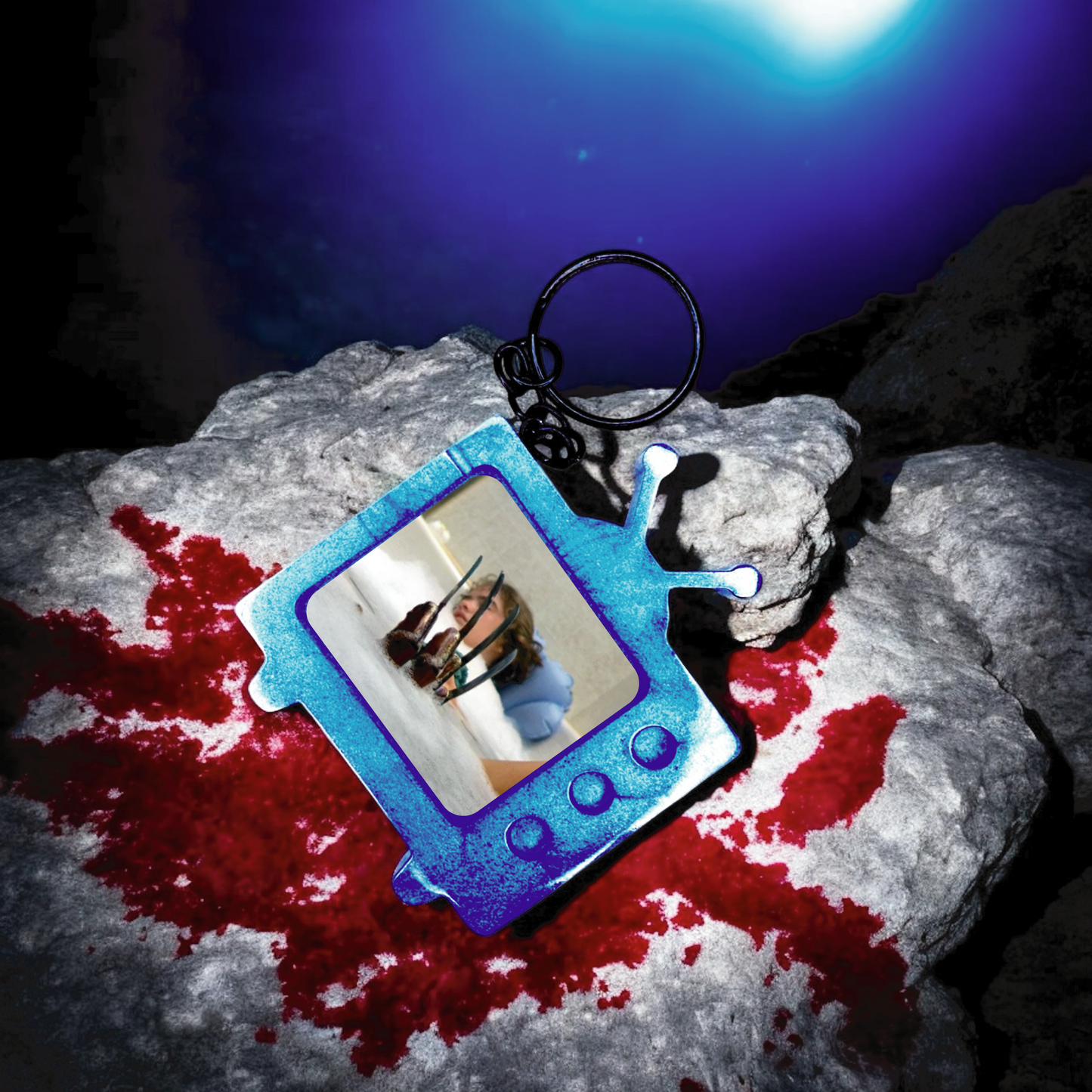 A Nightmare on Elm Street TV Keychain