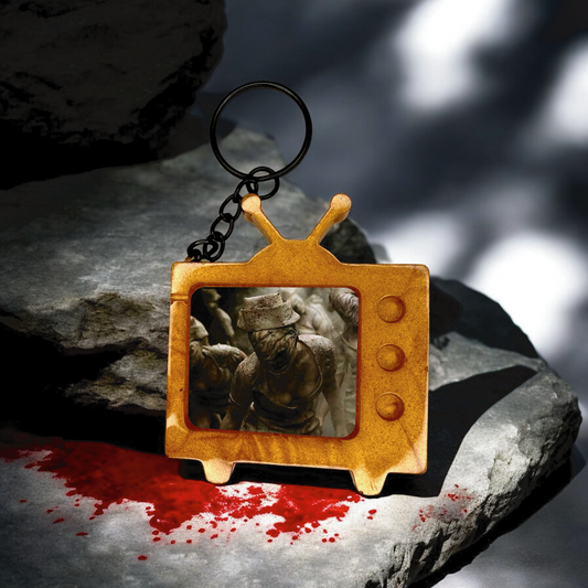 Silent Hill Nurse TV Keychain