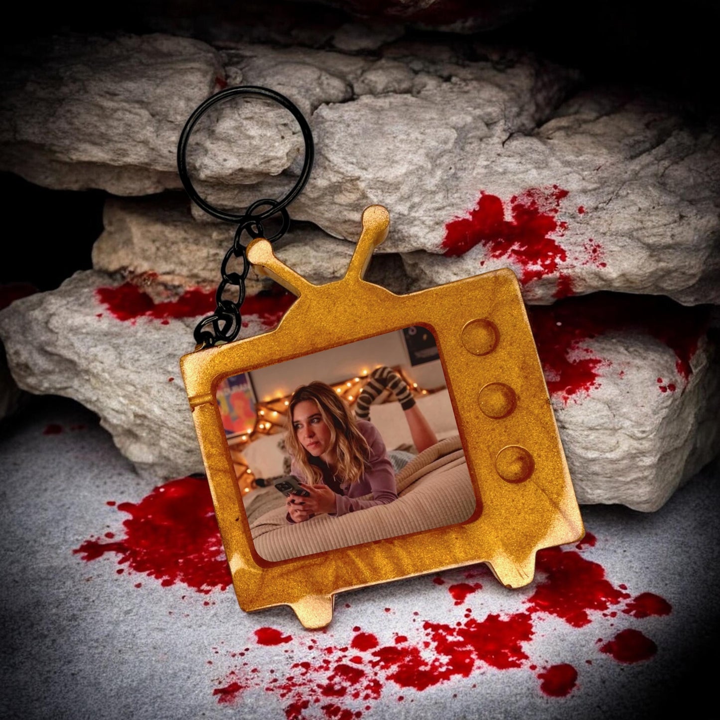 Tatum TV Keychain