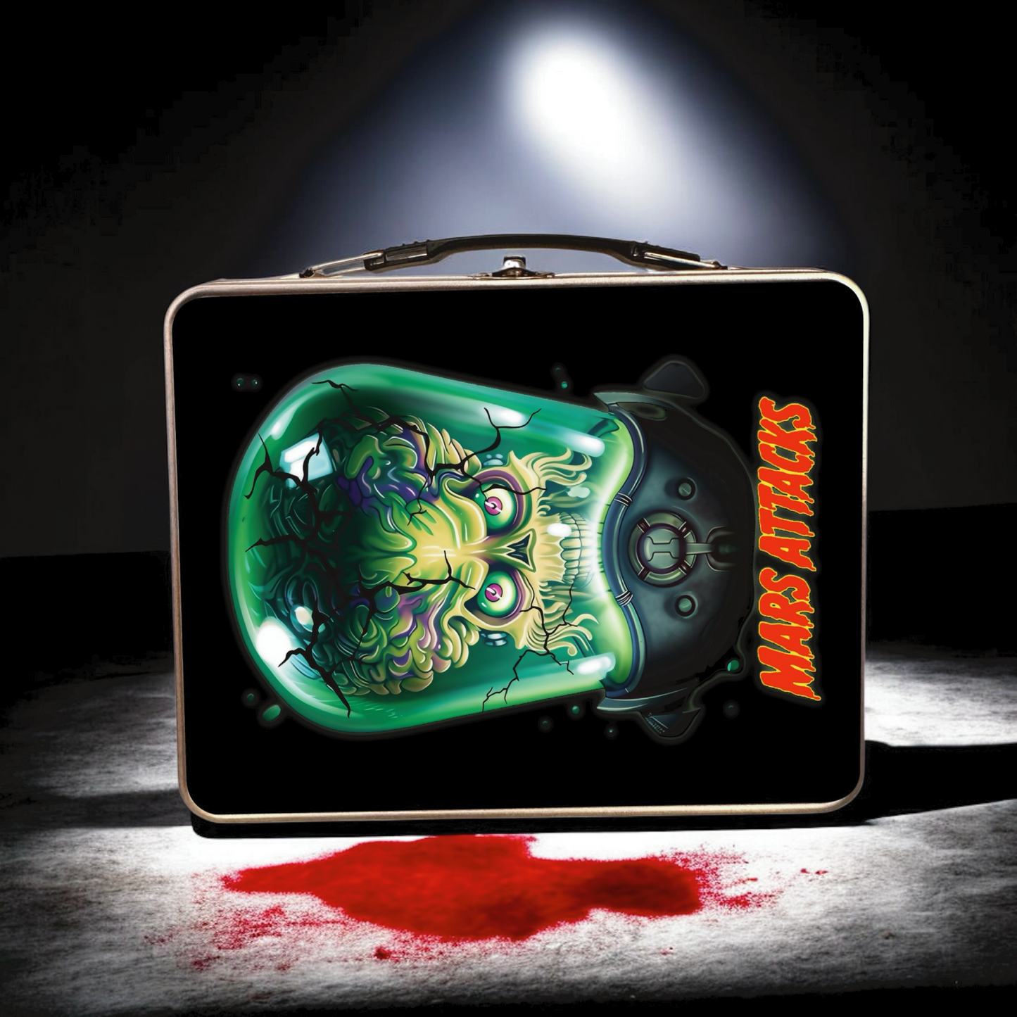 Mars Attack Metal Lunchbox