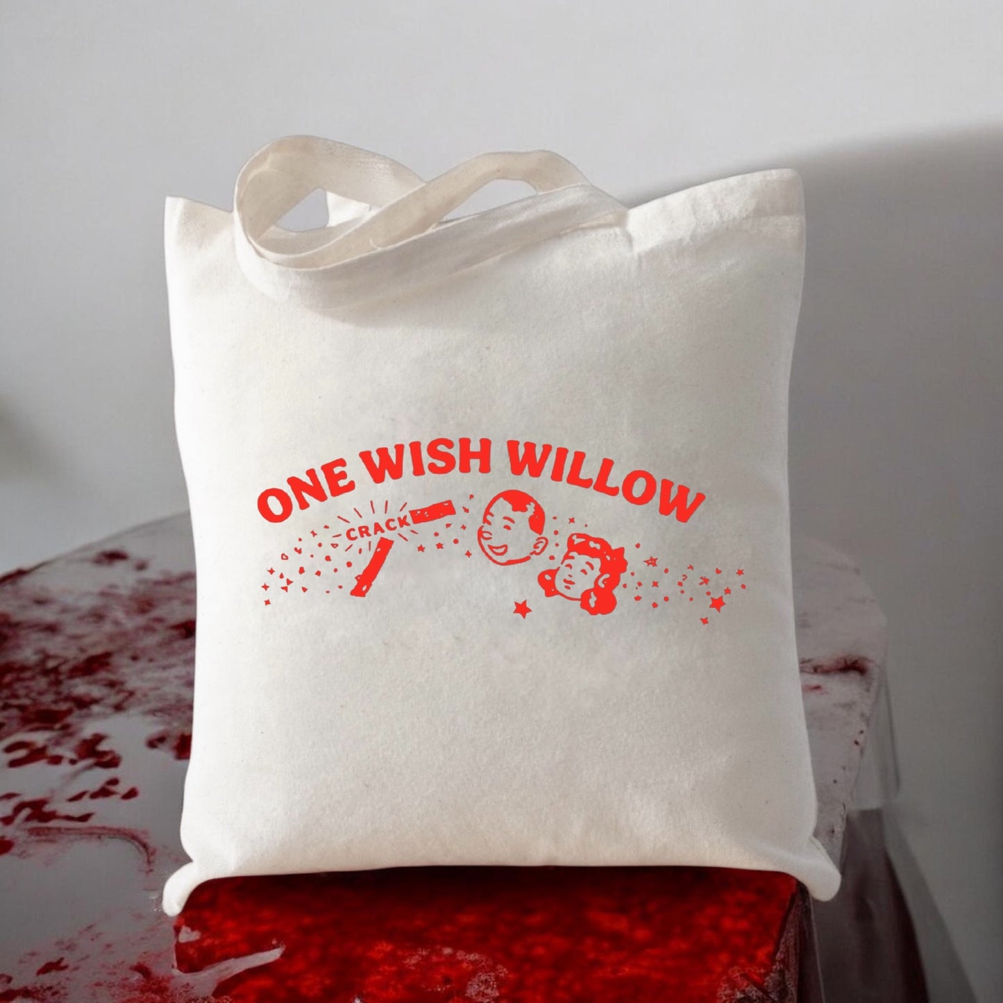 One Wish Willow Canvas Tote Bag
