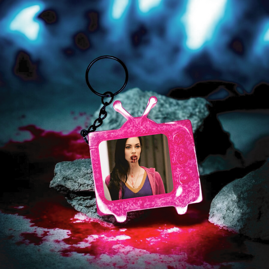 Jennifer Check TV Keychain