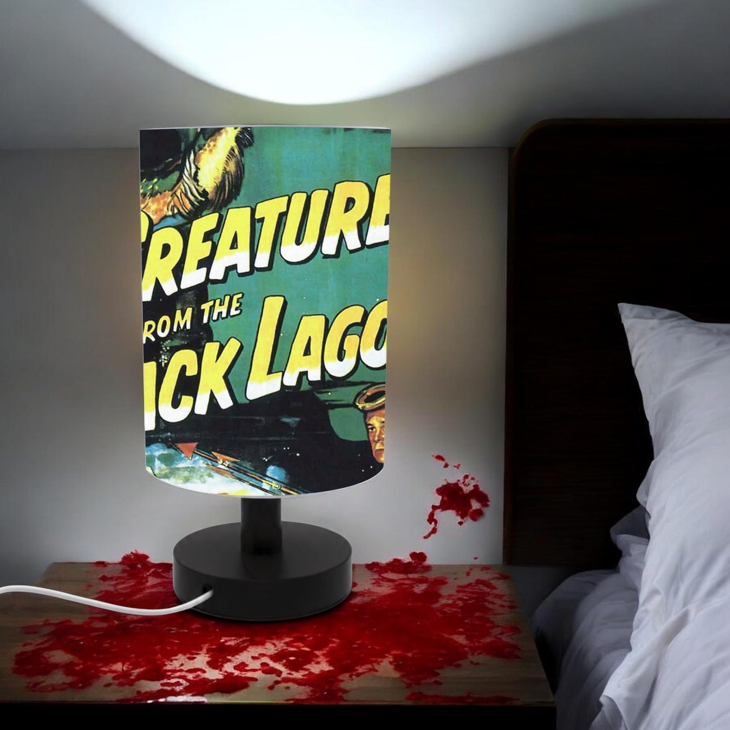 Creature From The Black Lagoon Table Lamp