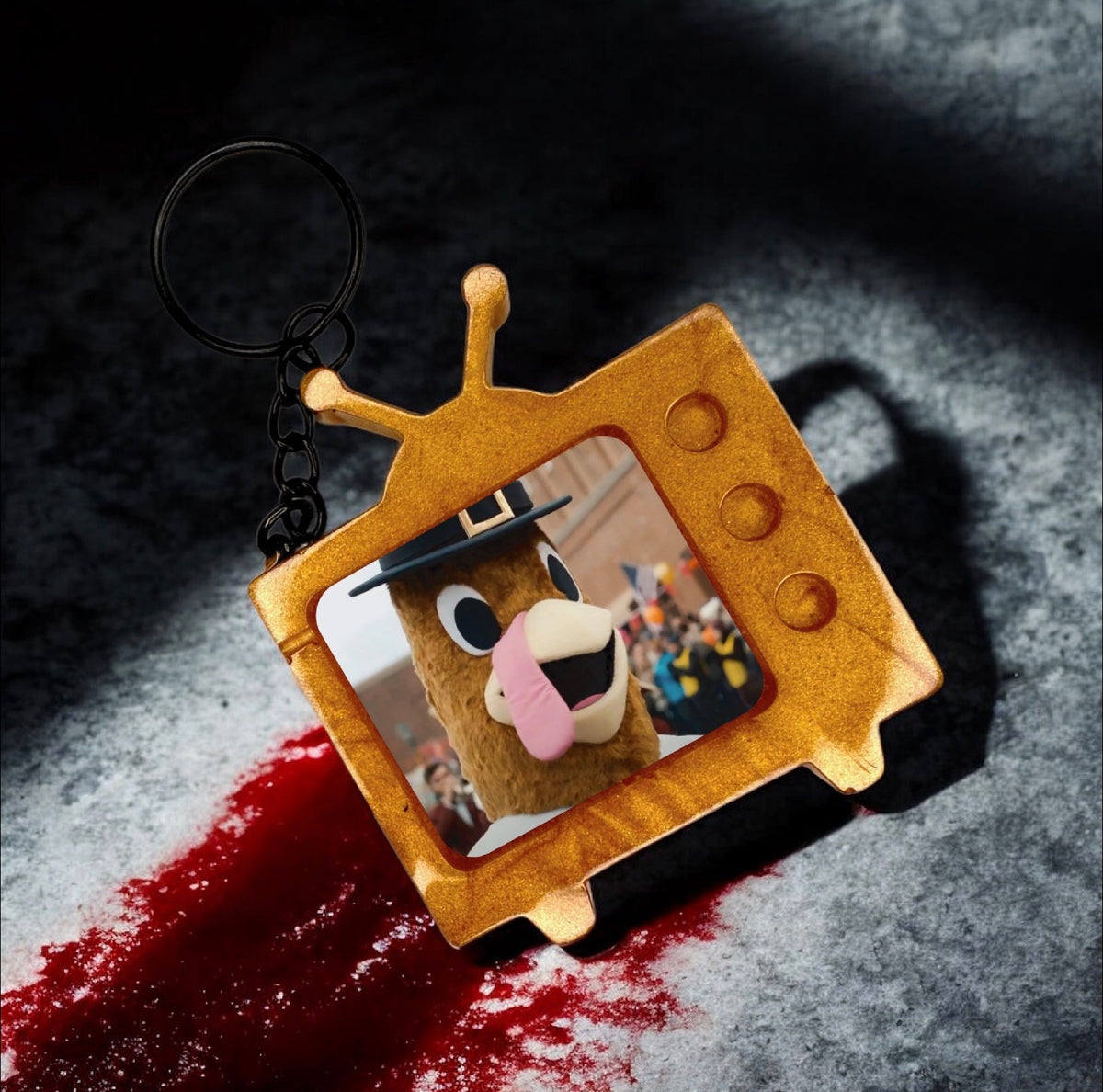 Thanksgiving TV Keychains