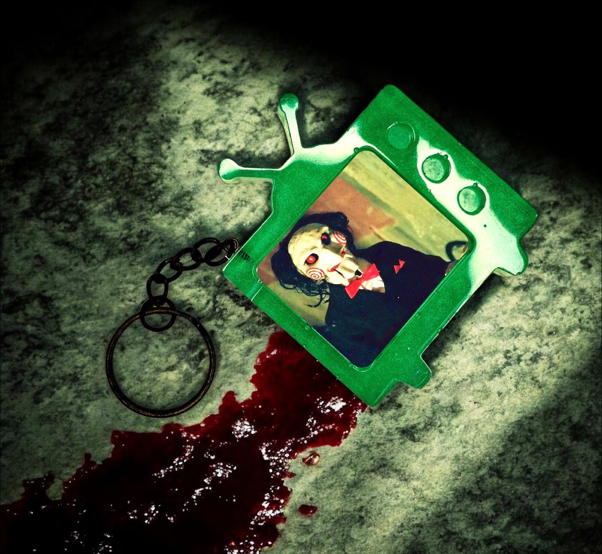 Saw TV Keychains