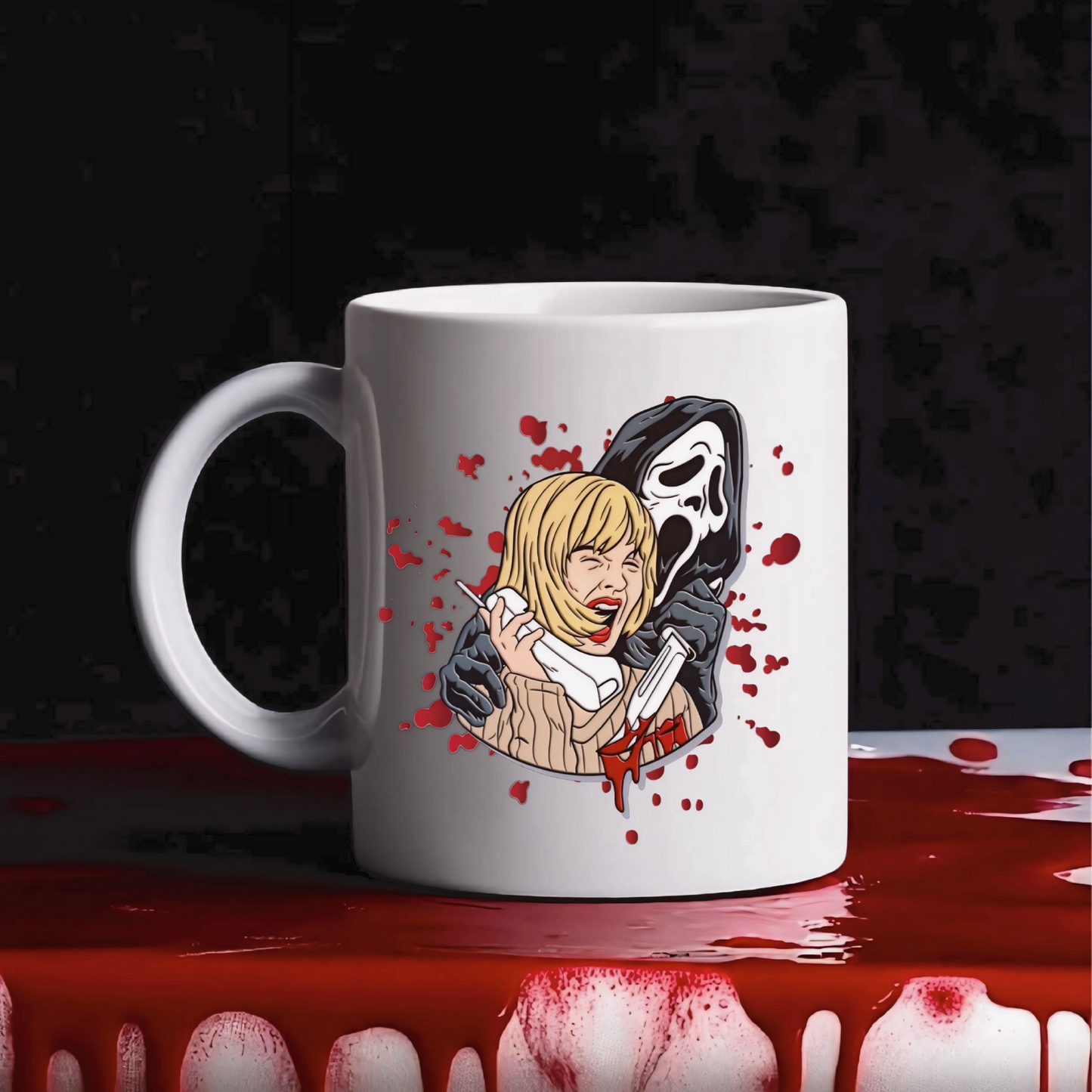 Casey Becker + Ghostface Mug