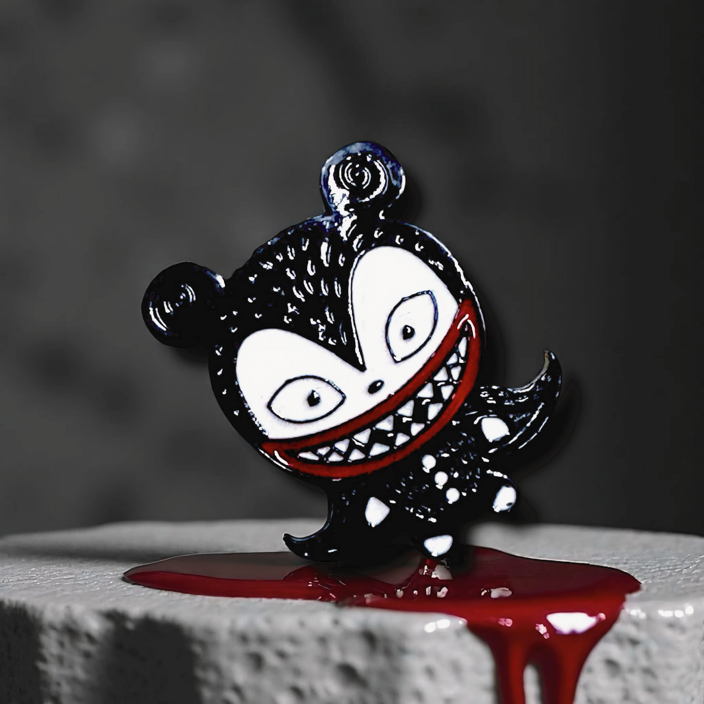 Vampire Teddy Pin