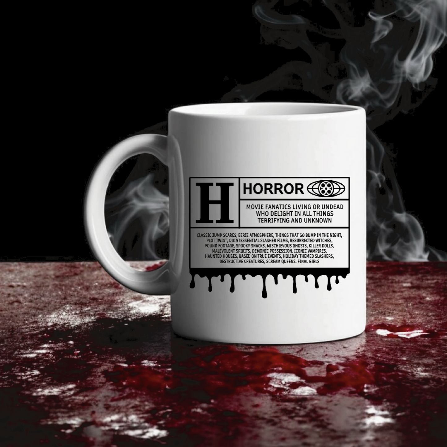 Horror Movie Rating Mug