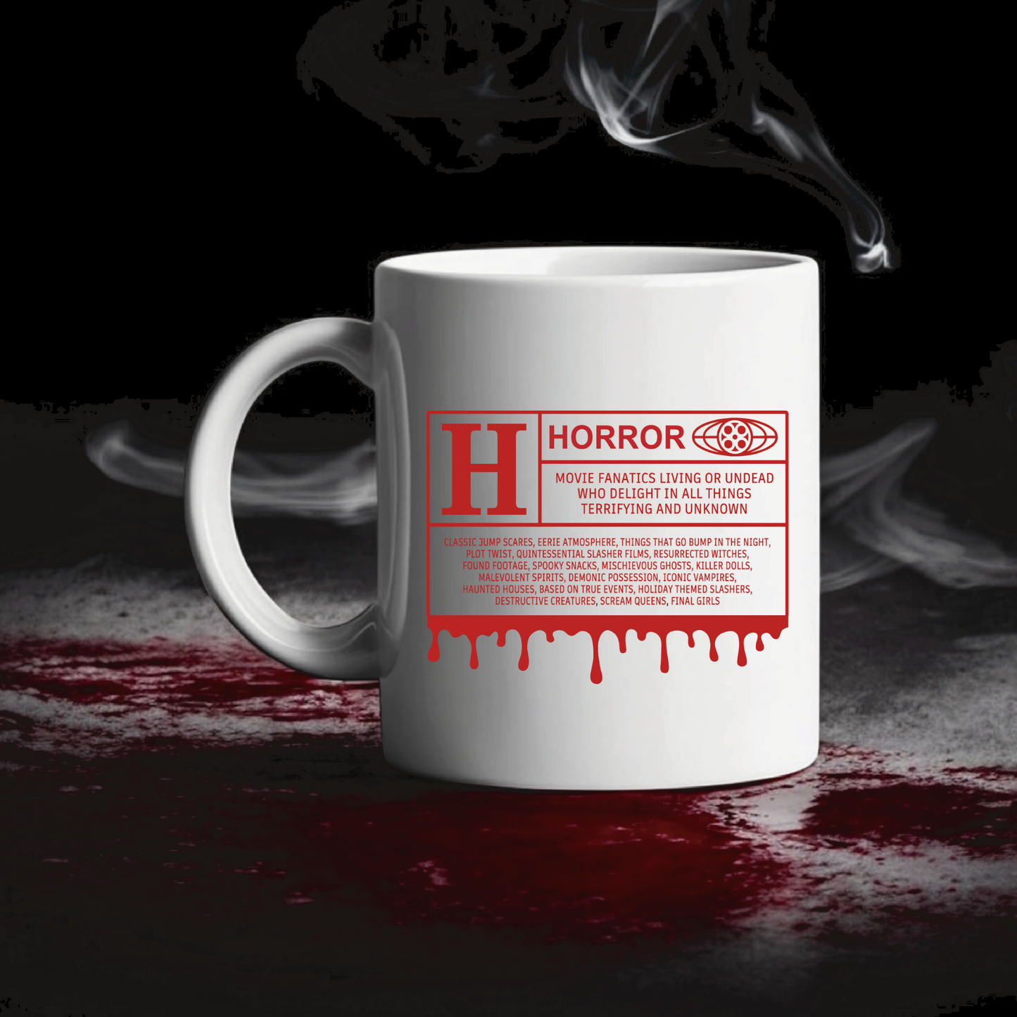 Horror Movie Rating Mug