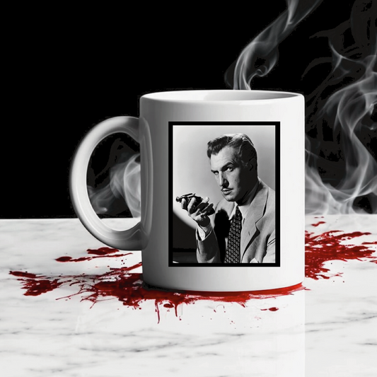 Vincent Price Portrait Mug