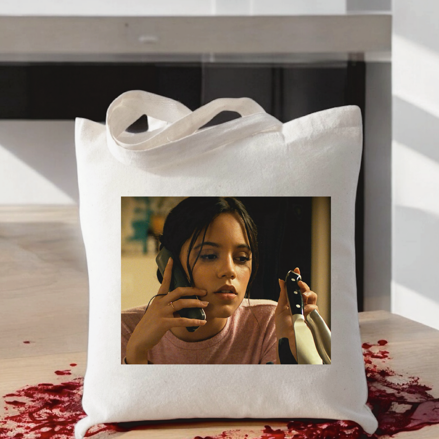 Jenna Scream Canvas Tote Bag