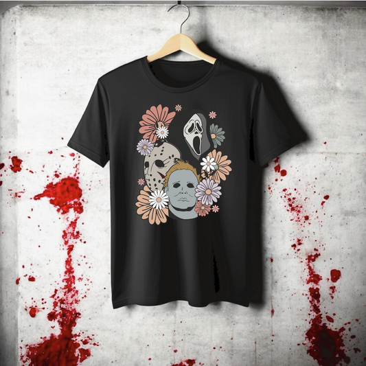 Flowers & Slashers Tee