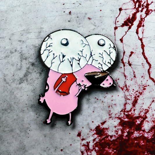 Courage The Cowardly Dog Pin