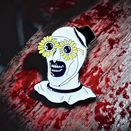 Art Clown Sunflower Pin