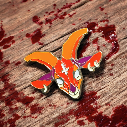 Horned Goat Pin
