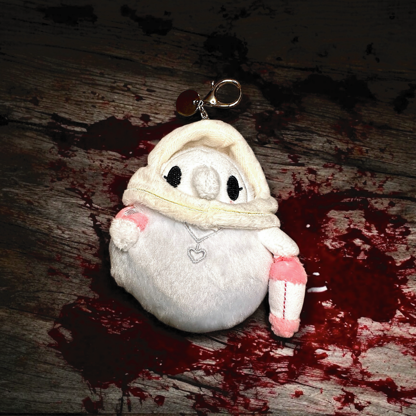 Light Plague Doctor Keychain