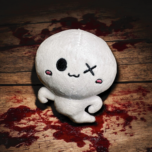 Cute Winking Ghost Keychain