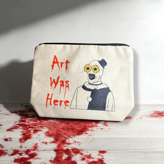 Art Was Here Makeup/Coin Bag