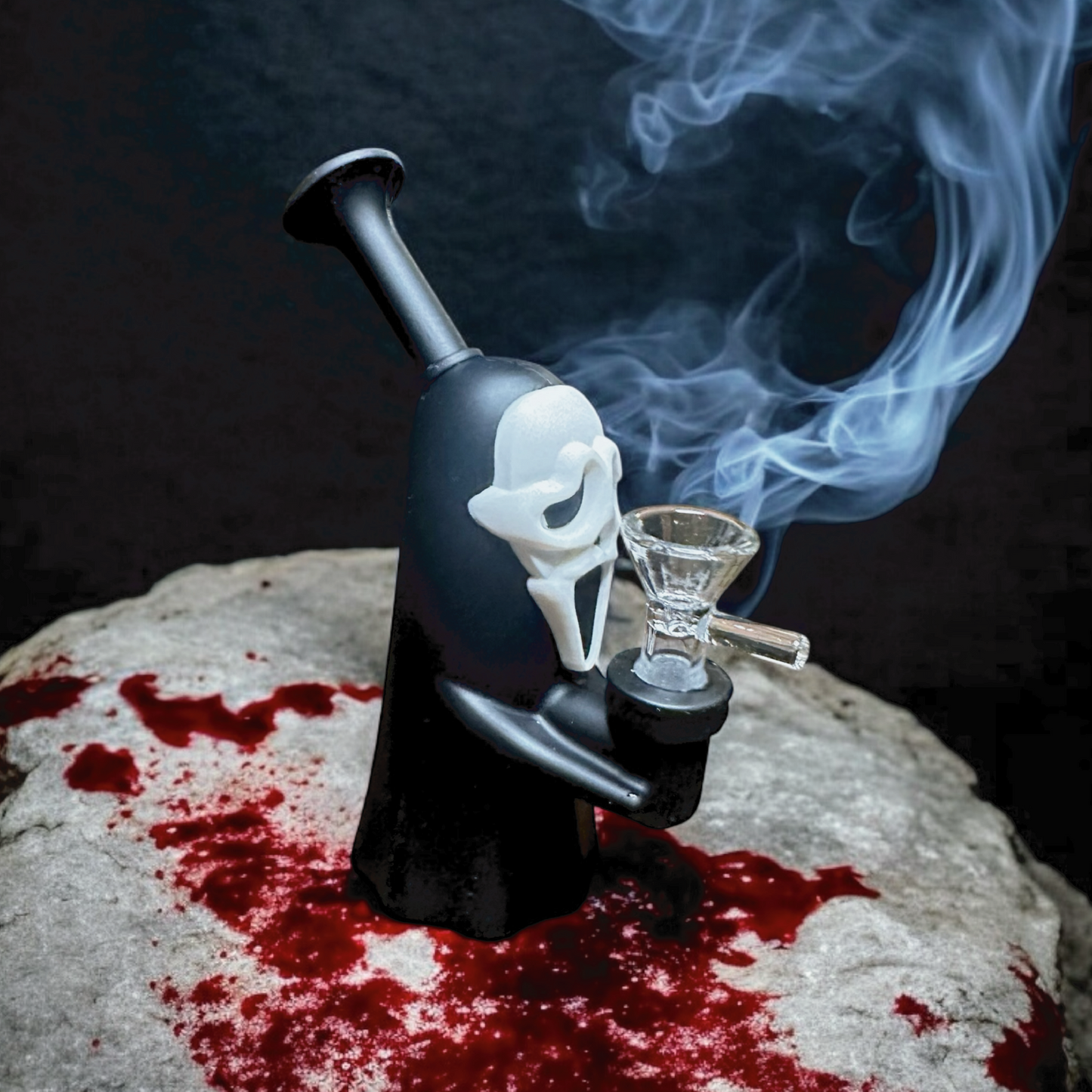 Ghostface Silicone Smoking Pipe