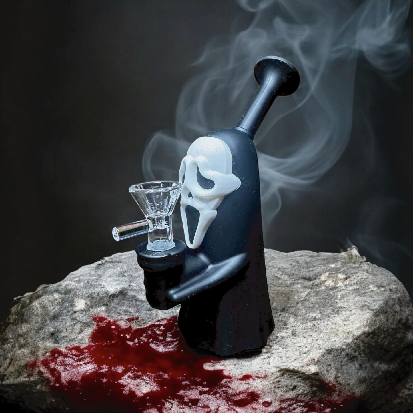 Ghostface Silicone Smoking Pipe