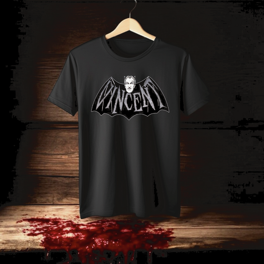 Vincent Price Bat Tee