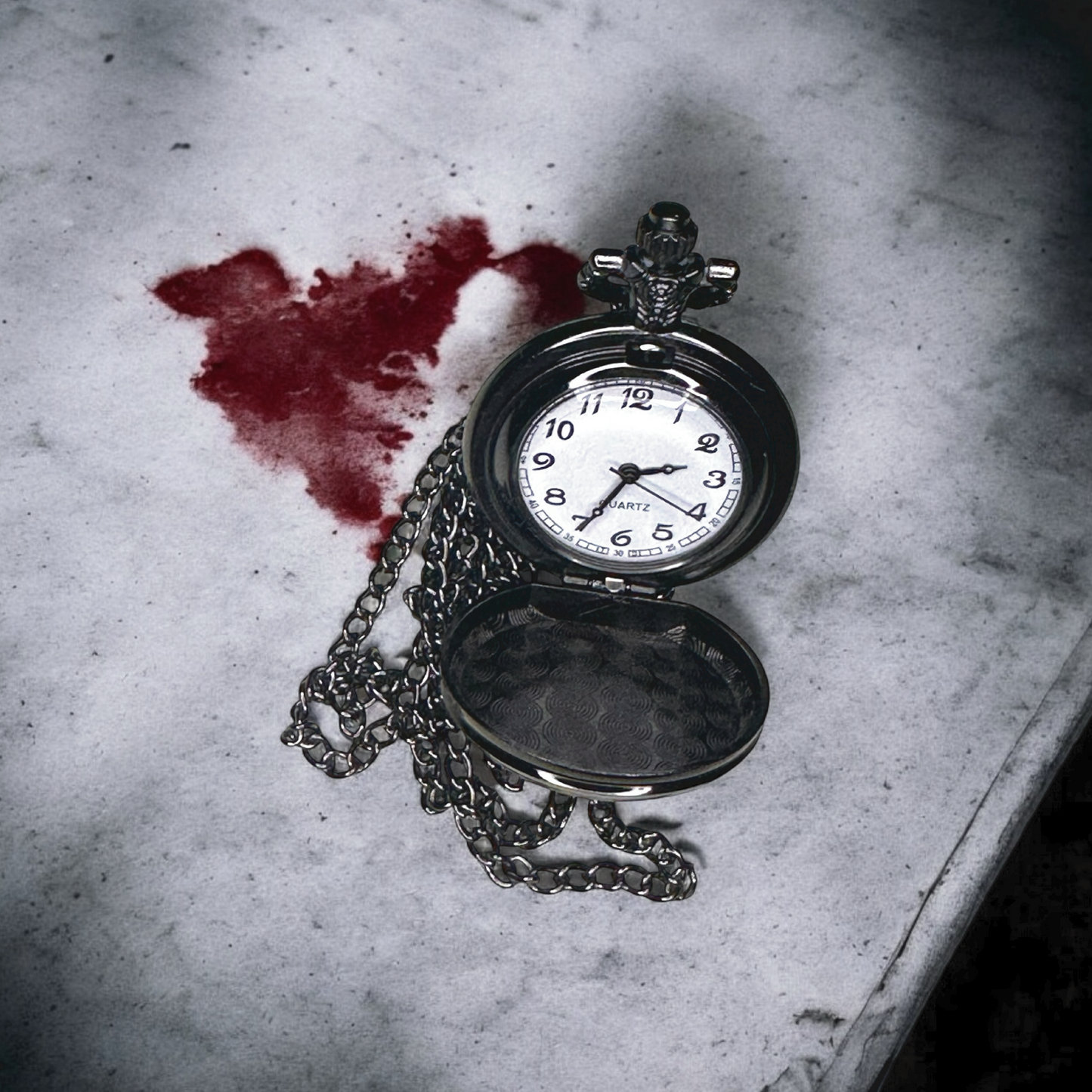 Two Horses Pocket Watch