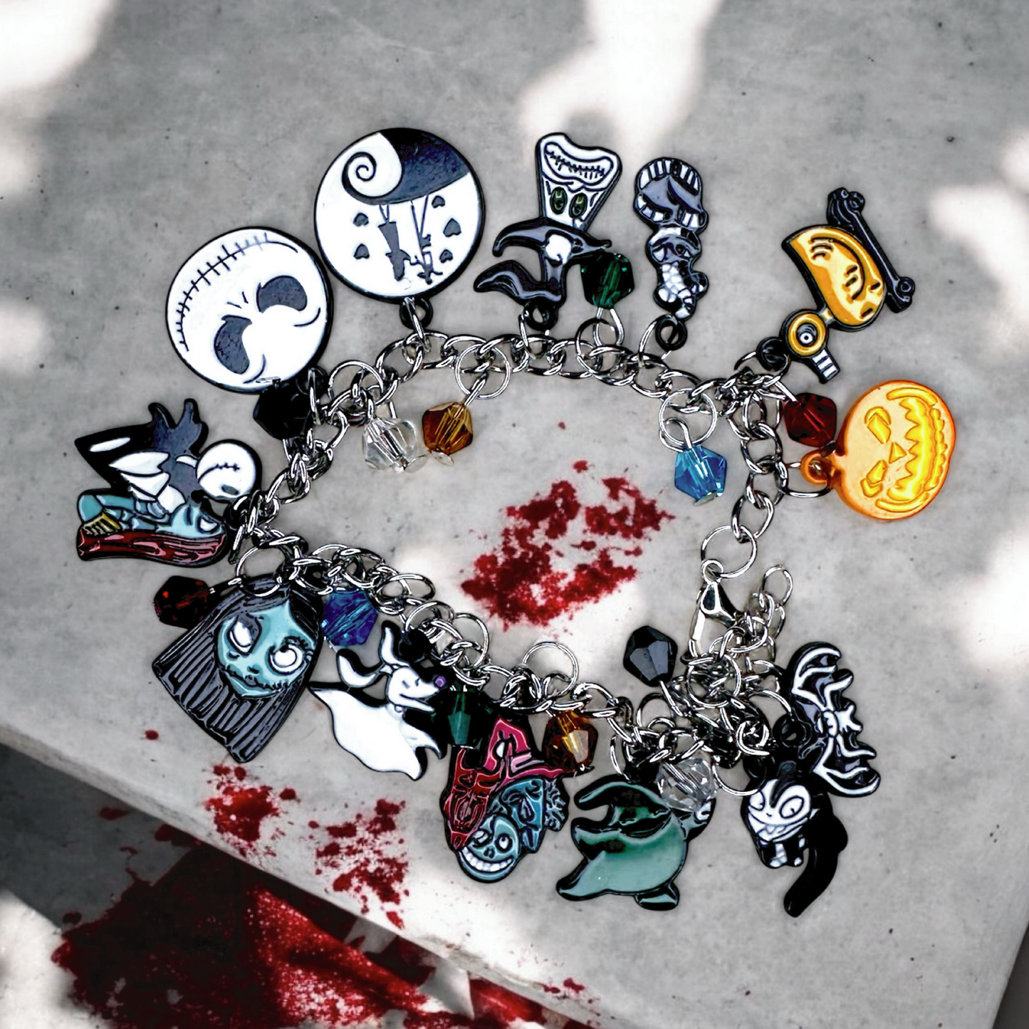 Nightmare Before Christmas Charm Bracelet