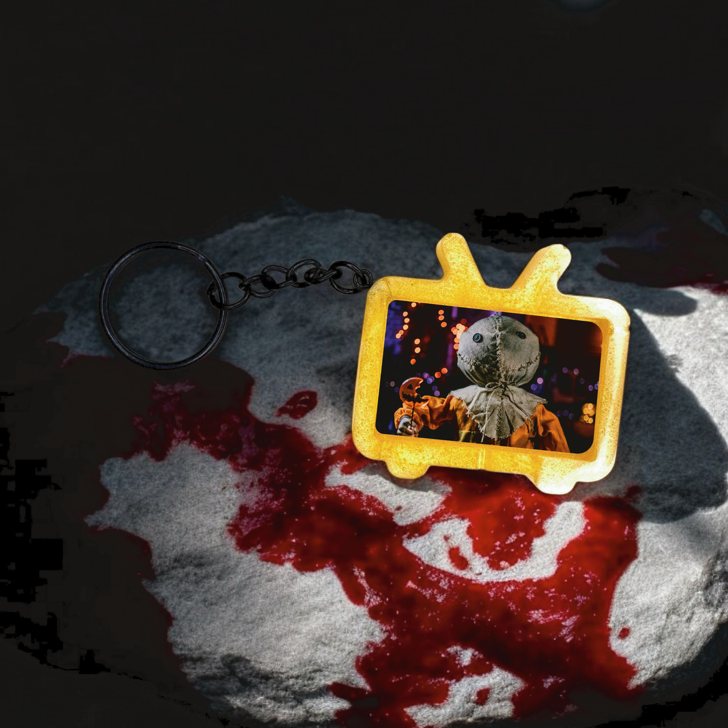 Trick R’ Treat TV Keychain