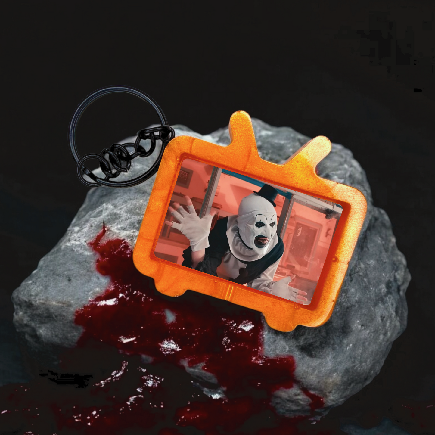 Art The Clown TV Keychain
