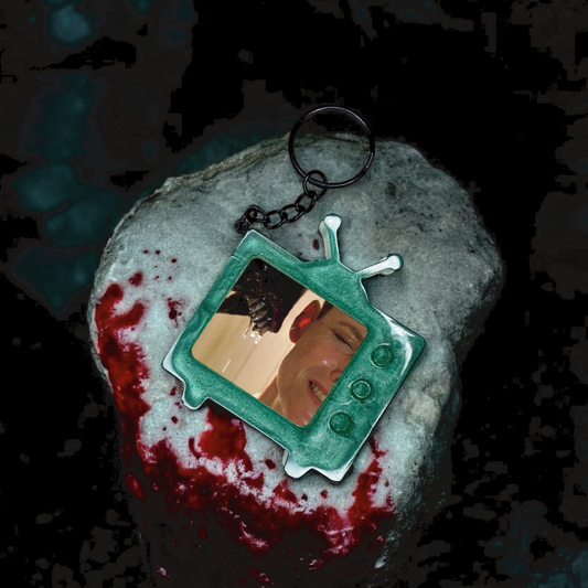 Alien TV Keychain