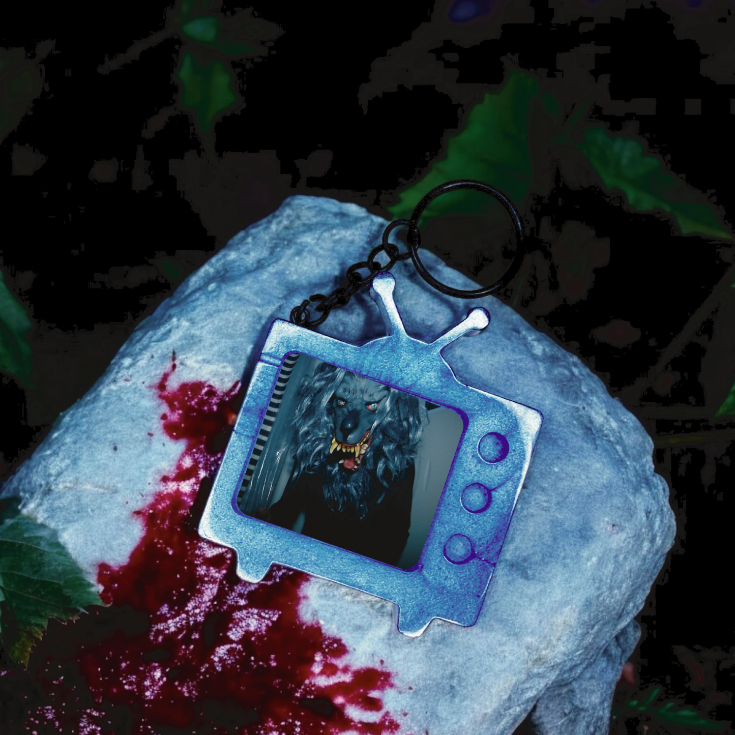 Creep Peachfuzz TV Keychain