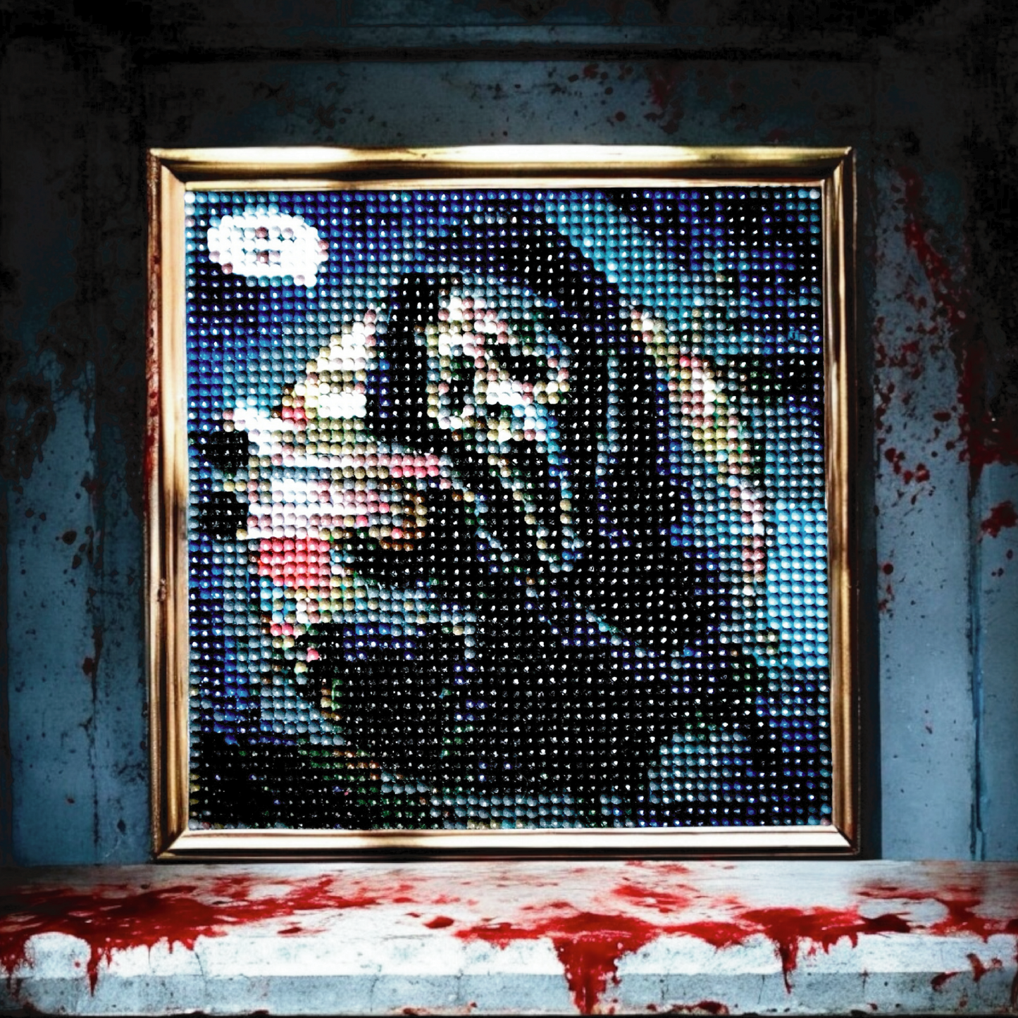 Ghostface Shotgun Diamond Painting Kit