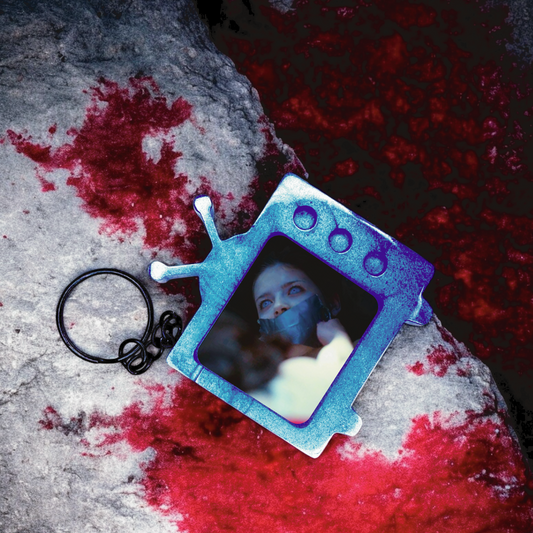 Elizabeth Purr TV Keychain