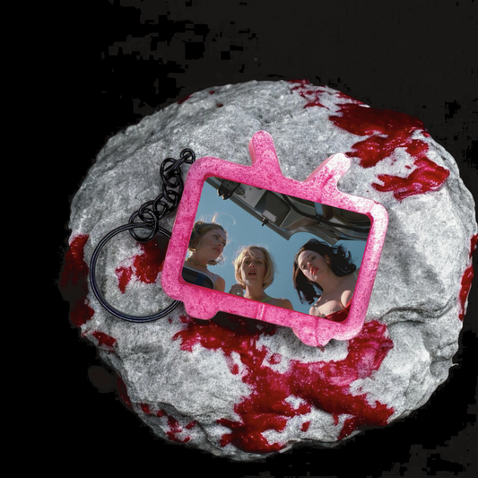 Jawbreaker Trunk TV Keychain