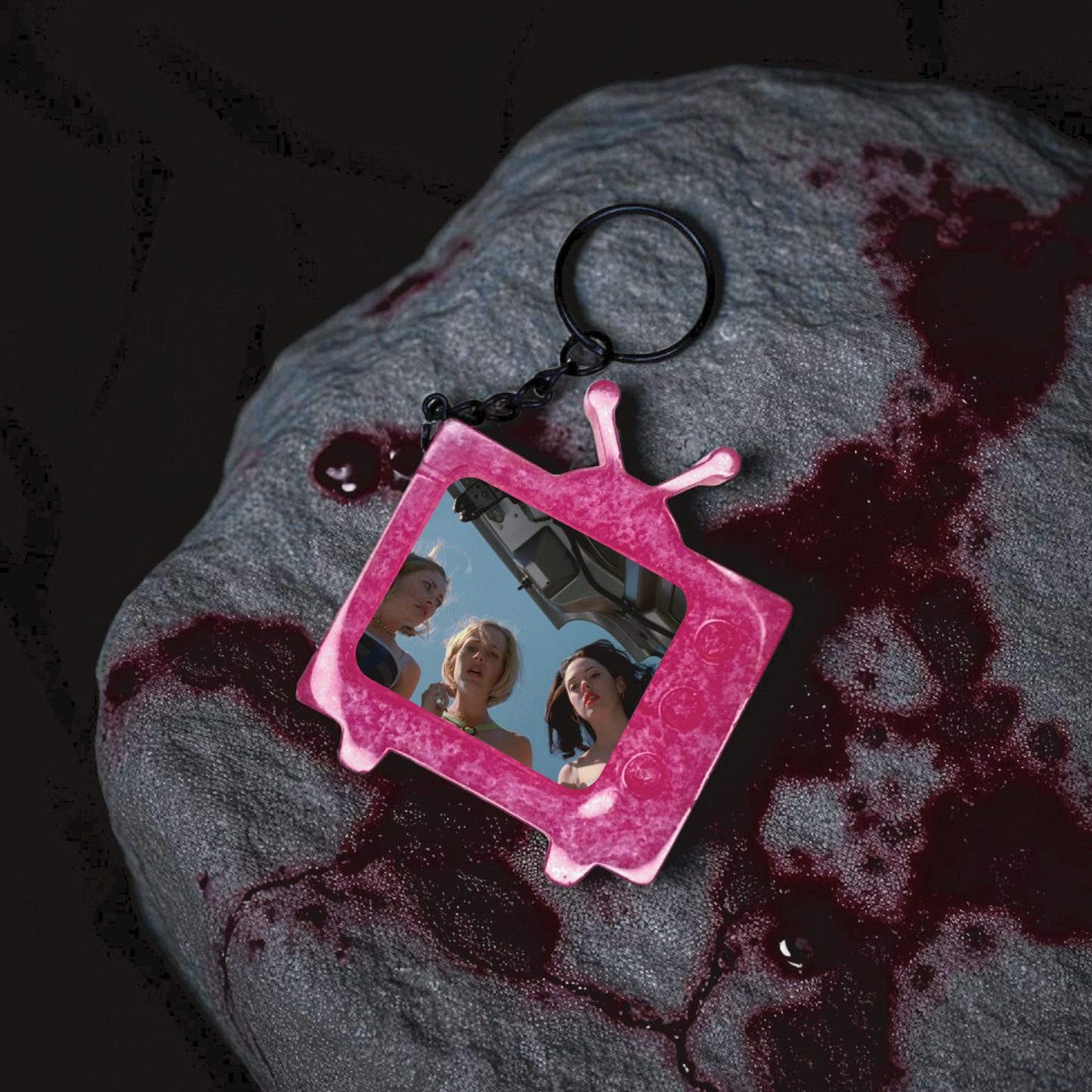 Jawbreaker Trunk TV Keychain