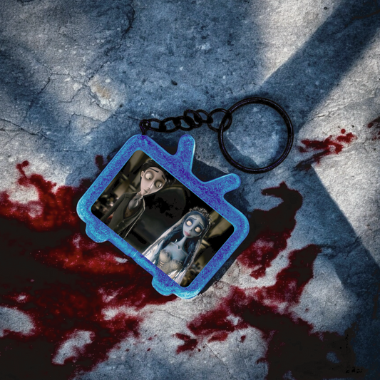 The Corpse Bride TV Keychain