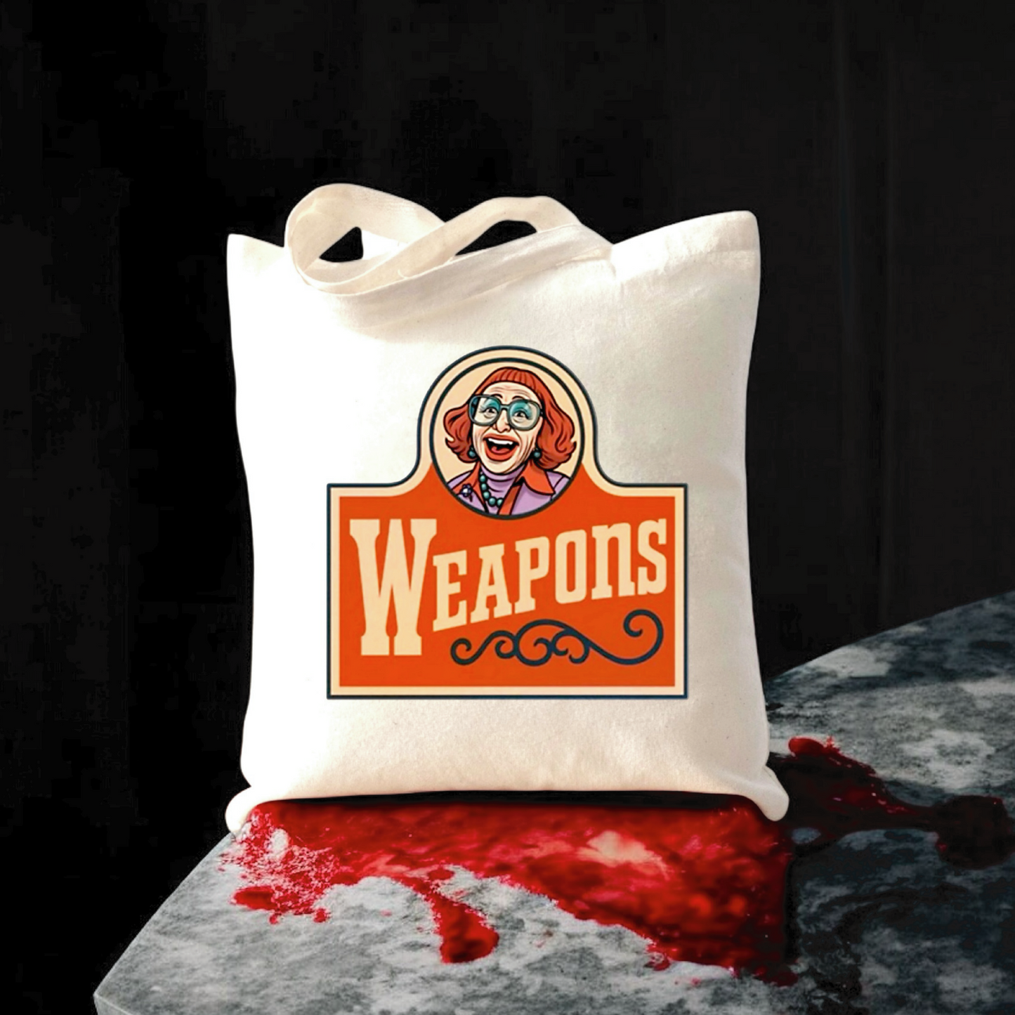 Weapons Gladys Canvas Tote Bag